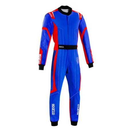Kombinézy CIK-FIA kartingová kombinéza SPARCO THUNDER K48 ADV, modrá/červená | race-shop.sk