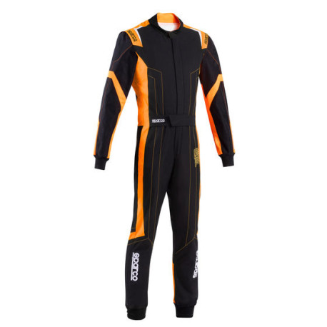 Kombinézy Kombinéza SPARCO THUNDER K48 ADV s FIA, čierna/fluo oranžová | race-shop.sk