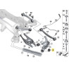 IRP rear wheel carrier trailing arm bushings (aluminium housing with bearing) BMW E8x, E9x, E84(X1)