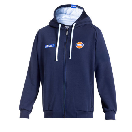 Mikiny a bundy Sparco Gulf Mikina s kapucňou, modrá | race-shop.sk