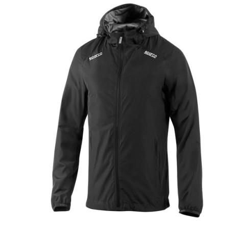 Mikiny a bundy Sparco SL Windbreaker Bunda, čierna | race-shop.sk