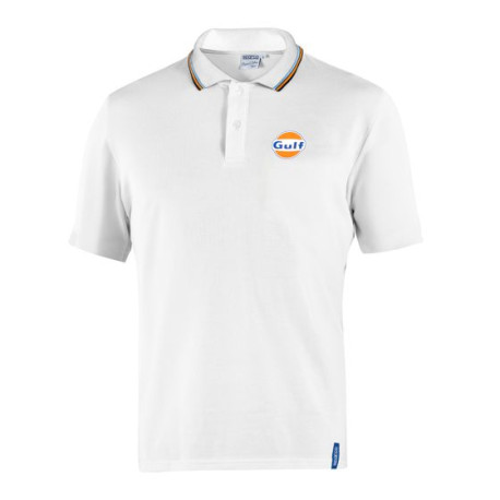 Tričká Polokošeľa SPARCO GULF, biela | race-shop.sk