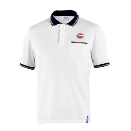 Tričká Polokošeľa SPARCO GULF (s vreckom), biela | race-shop.sk