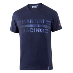 Tričko SPARCO MARTINI RACING (veľké logo), modrá