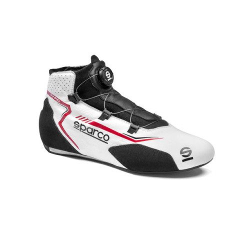 Topánky FIA pretekárske topánky Sparco RAPID, biela/červená | race-shop.sk