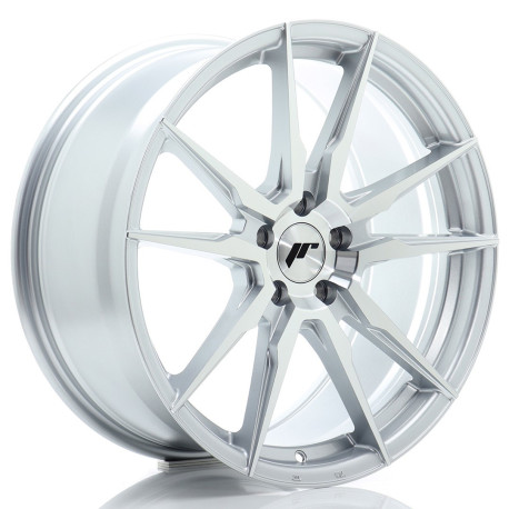 Hliníkové disky Japan Racing JR21 19x8,5 ET41 5x112 Silver Machined Face | race-shop.sk