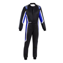 FIA pretekárska kombinéza SPARCO SPRINT PRO 2025, čierna/modrá