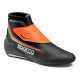 FIA kartingové topánky Sparco K-PRIME, čierna/fluo oranžová
