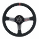 Bazár 3 ramenný volant Sparco L575, 350mm semiš, 63mm POŠKODENÉ | race-shop.sk
