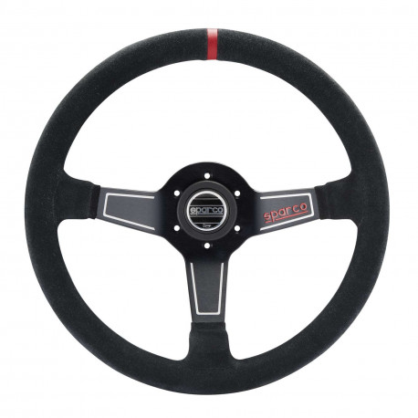 Bazár 3 ramenný volant Sparco L575, 350mm semiš, 63mm POŠKODENÉ | race-shop.sk