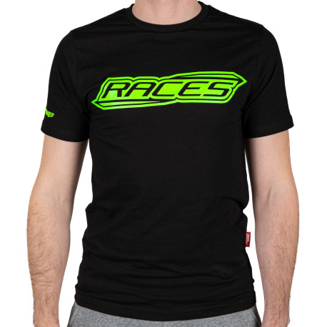 Tričká Tričko RACES STREET, čierna | race-shop.sk