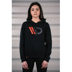 MAXTON Design dámska mikina s kapucňou, čierna