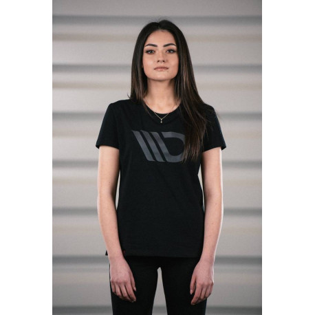 Tričká Dámske tričko MAXTON DESIGN (červené logo), sivá | race-shop.sk