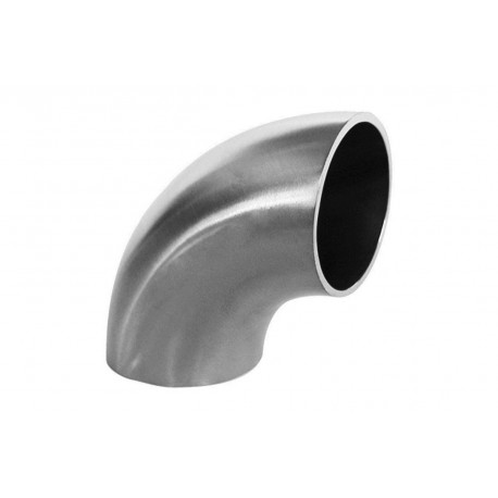 Nerezové kolená 90° Nerezová rúra- koleno 90°, 53mm, krátke | race-shop.sk