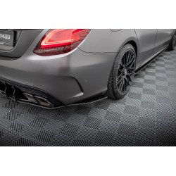 MAXTON DESIGN zadné bočné splittre pre Mercedes-AMG C63 Sedan / Estate W205 Facelift