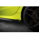 Body kit a vizuálne doplnky MAXTON DESIGN difúzory prahov pre BMW 1 F40 M-Pack / M135i, červená + lesklé klapky | race-shop.sk