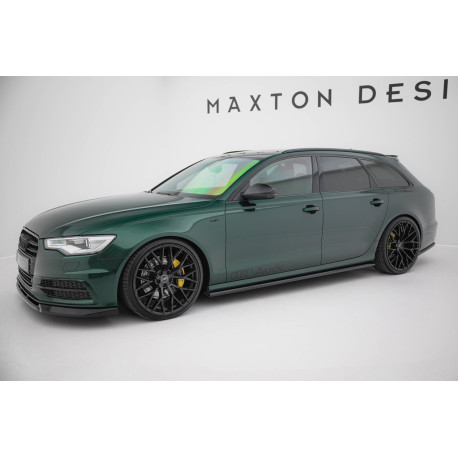 Body kit a vizuálne doplnky MAXTON DESIGN sada splitterov pre Audi A6 S-line Avant C7 | race-shop.sk