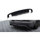 Body kit a vizuálne doplnky MAXTON DESIGN zadný difúzor pre Audi A4 B8 (výfuk 1+1) | race-shop.sk