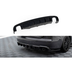MAXTON DESIGN zadný difúzor pre Audi A4 B8 (výfuk 1+1)