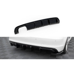 MAXTON DESIGN zadný difúzor pre Audi A3 S-Line Sportback 8V (výfuk 2+0)