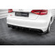 Body kit a vizuálne doplnky Zadný difuzor Audi A3 S-Line Sportback 8V (Verzia s dvojitými koncovkami výfuku na jednej strane) | race-shop.sk
