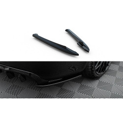 MAXTON DESIGN zadné bočné splittre pre Audi A4 B8, lesklá čierna, V2