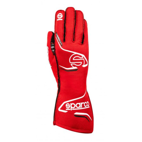 Rukavice Závodné rukavice Sparco ARROW+ s FIA (vonkajšie šitie) červená/čierna | race-shop.sk