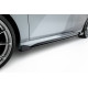 Body kit a vizuálne doplnky Bočné difúzory prahov BMW M135i F70 (Červené + lesklé lemy) | race-shop.sk