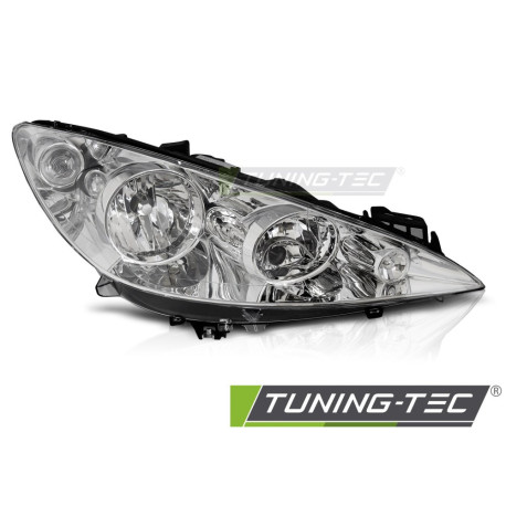 Osvetlenie SPOĽAHLIVÉ PREDNÉ SVETLÁ CHROME LED PRAVÉ PREDNÉ SVETLO TYC pasuje na PEUGEOT 308 07-10 | race-shop.sk