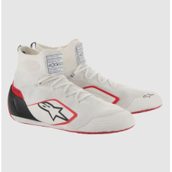 FIA pretekárske topánky Alpinestars Supertech, biela/červená/čierna
