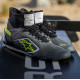 Topánky FIA pretekárske topánky Alpinestars Supertech, sivá/fluo žltá | race-shop.sk