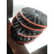 Bazár SPARCO kryty kolies (puklice) BERGAMO - 15" (čierno-červená) POŠKODENÉ | race-shop.sk