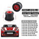Mini RACES Polyuretánová sada uložení predných spodných ramien pre Mini Cooper 2002-2015 | race-shop.sk