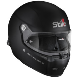 Prilba STILO ST5F N s FIA HANS, Čierna matná