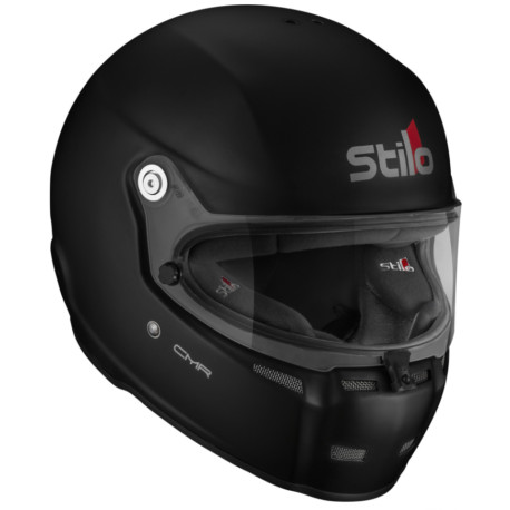 Uzatvorené prilby Uzatvorená kartingová prilba STILO ST5, čierna s čiernym interiérom | race-shop.sk