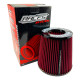Univerzálne filtre RACES Motorsport Univerzálny vzduchový filter (výška 150 mm) - ČERVENÝ | race-shop.sk