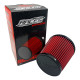 Univerzálne filtre RACES Pro Univerzálny vzduchový filter (výška 150 mm) - ČERVENÝ | race-shop.sk