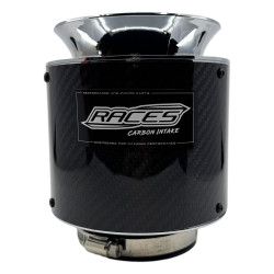 Univerzálny športový vzduchový filter RACES Carbon, 130x175mm