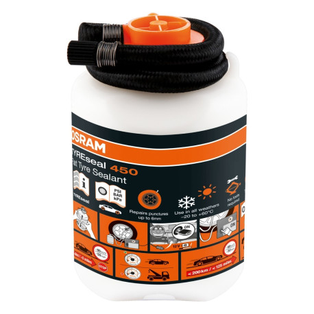 Ozdobné kryty ventilov Osram TYRE seal 450 OTSB450 | race-shop.sk
