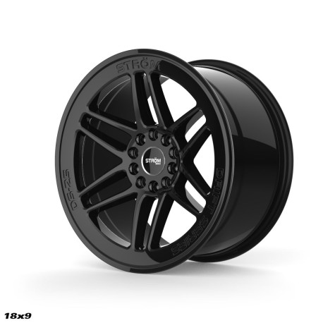 ALU disky STROM STROM DS-25 wheel 18x9 5x114.3/120 72.6 ET33, Gloss Black | race-shop.sk