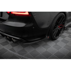 Street Pro Zadné Bočné splittre + Klapky Audi A7 S-Line C7