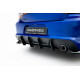 Body kit a vizuálne doplnky Street Pro Zadný Difúzor Dodge Charger RT Scat Pack Widebody Mk3 Facelift (čierna-červená) | race-shop.sk