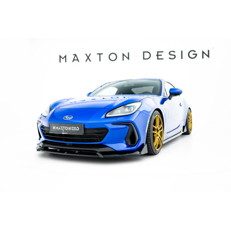 Body kit a vizuálne doplnky Predný splitter V1 + klapky Subaru BRZ Mk2 | race-shop.sk
