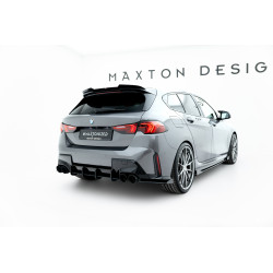 MAXTON DESIGN Street Pro zadný difúzor pre BMW M135i F70, červená
