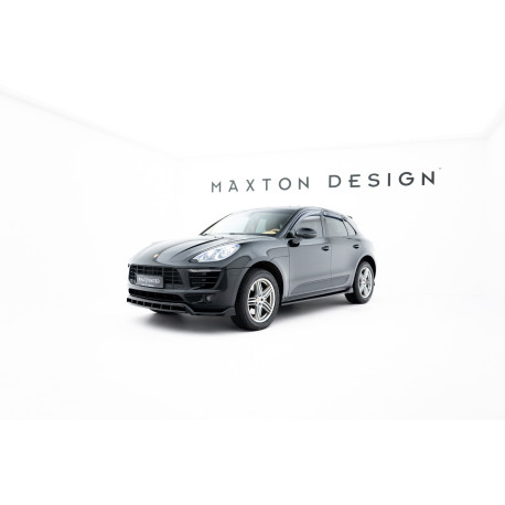Body kit a vizuálne doplnky MAXTON DESIGN sada splitterov pre Porsche Macan Mk1, V2 | race-shop.sk