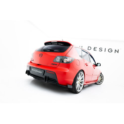 Street Pro Zadný Difúzor Mazda 3 MPS Mk1 EU Verzia (červená)