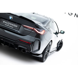 Zadné bočné splittre-y V.8 BMW 4 M-Pack G22 / G23 / G22 Facelift / G23 Facelift