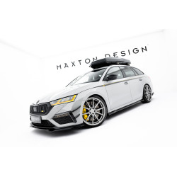MAXTON DESIGN sada splitterov pre Skoda Octavia RS Combi Mk4, V1