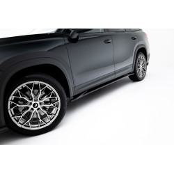 MAXTON DESIGN difúzory prahov pre Skoda Kodiaq Mk2, lesklá čierna