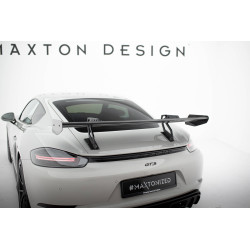 MAXTON DESIGN karbónové krídlo s horným swan uchytením pre Porsche 718 Cayman 982c, V2